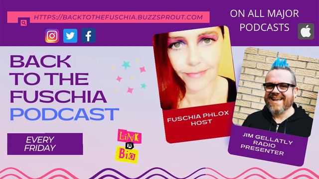 Jim Gellatly, Radio DJ & Presenter interviewed on Fuschia Phlox's podcast 'Back To The Fuschia.' смотреть онлайн