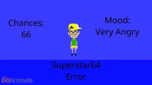 A Preview of Barney Error 7 (Superstar 64 Error)