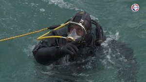 Водолазы начали обследование причалов и морского дня после шторма