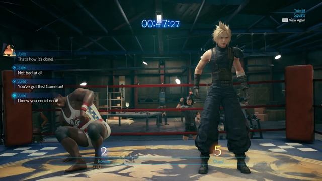 FINAL FANTASY VII REMAKE_Squat Off смотреть онлайн