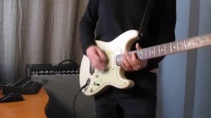 Funky impro. Using Alesis SR-16 drum machine.