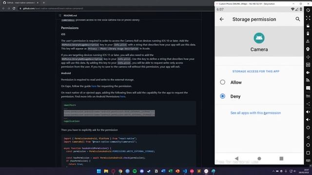 REACT NATIVE CAMERAROLL: Instalação, configuração e uso da biblioteca смотреть онлайн