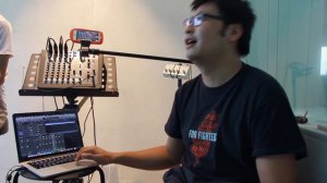 簡單的使用Allen & Heath ZEDi-10做4隻麥克風的鼓組錄音