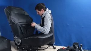 Как надеть чехлы Хендай Крета своими руками?