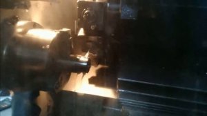 Пример работы токарно-фрезерного станка DOOSAN Lynx220LМ