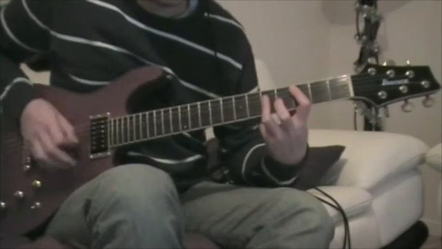 Muse guitar cover of Hysteria смотреть онлайн