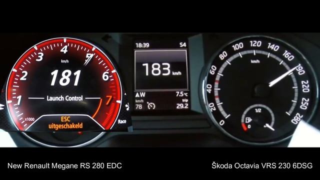 As bad as it gets: New Renault Megane RS 280 EDC vs 230HP car смотреть онлайн