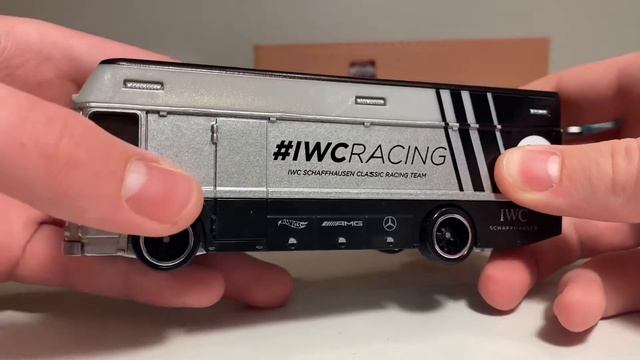 Hotwheels Team Transport Iwc Mercedes 300sl and euro hauler review