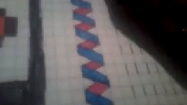 Как нарисовать косички по клеточкам смотреть онлайн