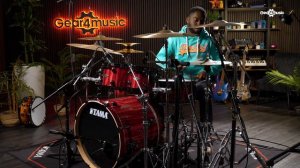 New Tama for 2023! Tama Starclassic performer in Crimson Red Waterfall | Gear4music Drums