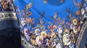 Коллекционная шаль шерсть 148/148 «Возьмёмся за руки друзья» Ольшевская Злата