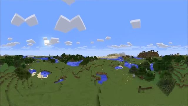 Minecraft 360 FoV camera Showcase смотреть онлайн