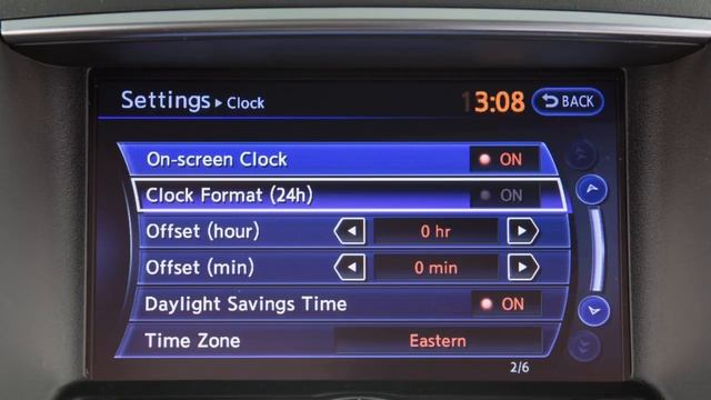 2015 Infiniti Q40 - Setting the Clock смотреть онлайн