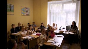 2014.10 Подготовка ко дню рождения школы 3 классах!