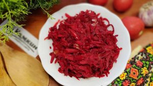 Заправка для борща из свеклы, моркови и лука по-украински