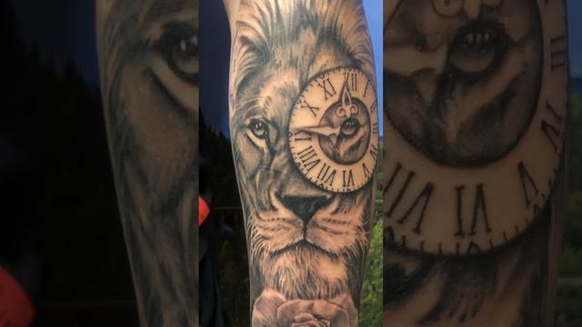 Got to do this lion tattoo today ??