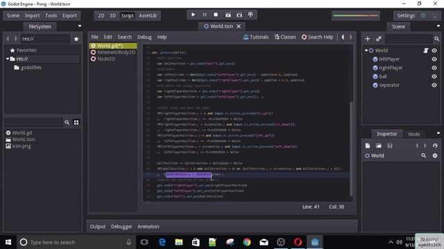Game Development: How to Create Games Using Godot Engine Part-3 (Creating a Pong Game, Finishing Up