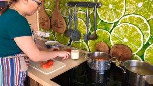 Уха на сливках. Финская уха. Сливочный суп из лосося.