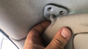 Как снять солнцезащитный козырек в Тойота Камри XV30 (ASV30L)