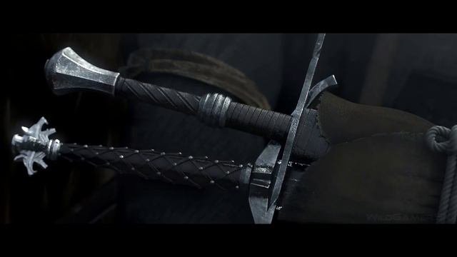 The Witcher Killing Monsters Fight Scene Cinematic 4K ULTRA HD The Witcher 3 Cinematics