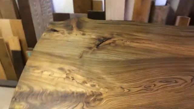 Столешница.Слэб карагач под маслом. Woodtuning.ru смотреть онлайн