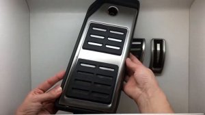 Накладки на педали Audi Q7 2015 + под оригинал Автомат