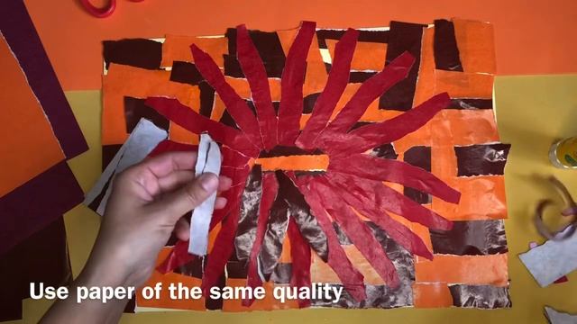 HOW TO MAKE AN APPLIQUÉ WITHOUT SCISSORS. Как сделать аппликацию из рваной бумаги. смотреть онлайн