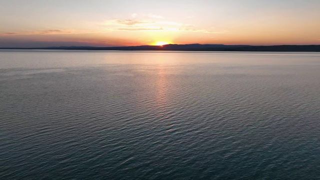 Бухтарминское водохранилище - Закат