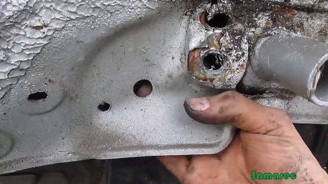 Hyundai i30 Ремонт задка Часть2 - установка усилителя бампера смотреть онлайн