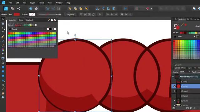 THE PROCESS OF DRAWING THE GUITAR - AFFINITY DESIGNER - VECTOR ILLUSTRATION - SPEED ART
