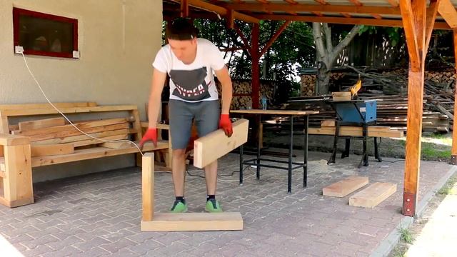 Jak zrobiłem meble ogrodowe na taras? смотреть онлайн