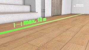 Монтаж ламината с замком UNIfit! 1 вариант