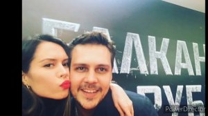 Милош Бикович и Диана Пожарская