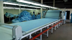 Настилание нетканого полотна в ручном и автоматическом режиме