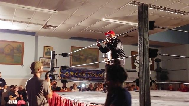 Jock Samson vs. Colt Cabana Part 1 - Revolution In Greektown Wrestling Oct. 1/17