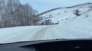 Страшная дорога в Солонешное за покупками