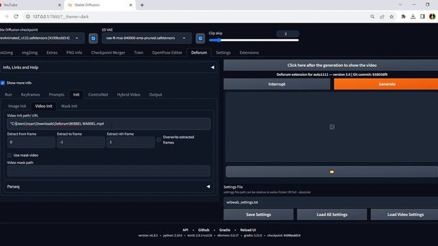 Deforum - Hybrid Video Tutorial | Stable Diffusion смотреть онлайн