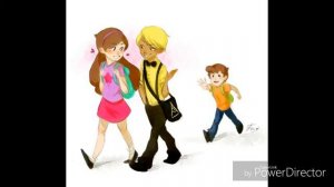 Гравити фолз. Билл и Мэйбл.