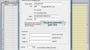 How to Setup BroadcastByEmail SMTP Server Using Gmail