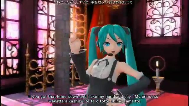 Хацуне Мику клип "Мировая принцесса" смотреть онлайн