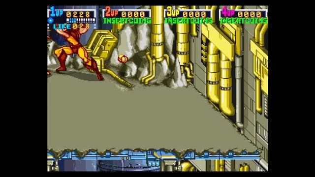 X-MEN Arcade Gameplay Playthrough Longplay with Wolverine #xmen смотреть онлайн