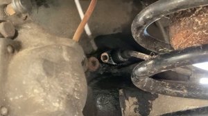 Volvo 850 Rear ABS Sensor Removal