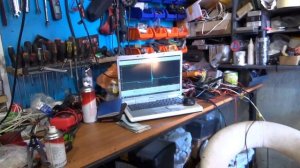 Диагностика системы зажигания индуктивной линейкой моторотестером Диамаг-2.