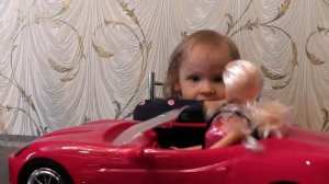 Машина для Куклы БАРБИ Кабриолет Распаковка (перезалиф 8 лет назад)