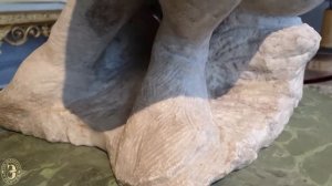 Hermitage Online. Микеланджело Буонарроти "Скорчившийся мальчик"