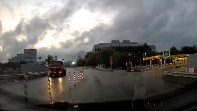 Волоколамское шоссе, мост через реку Сходню, в центр смотреть онлайн