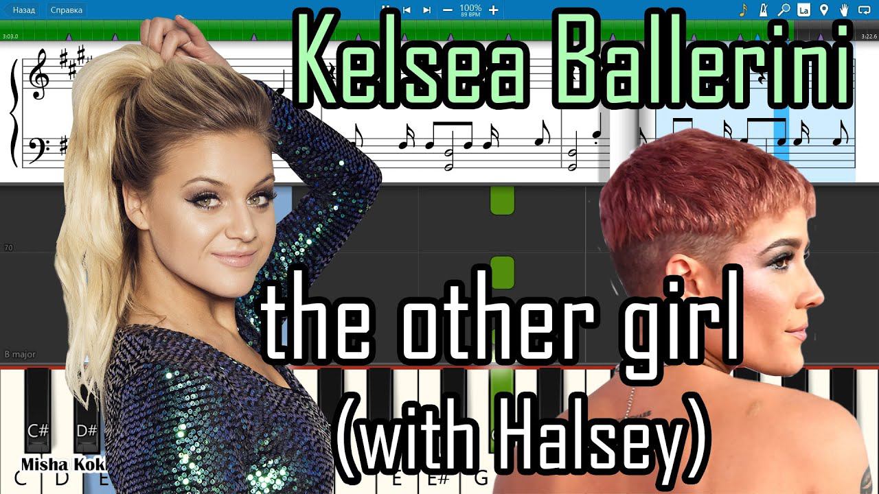 Kelsea Ballerini - the other girl ft. Halsey [Piano Tutorial | Sheets | MIDI] Synthesia