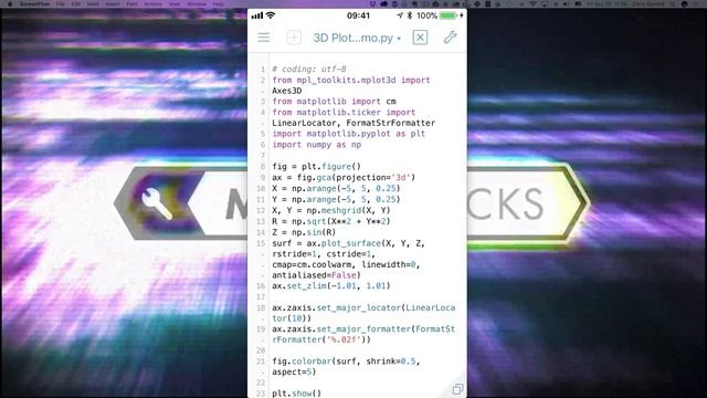Run Python on your iPhone - Introducing Pythonista