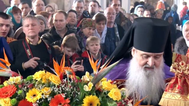 День памяти Новомучеников и Исповедников Лопасненских с. Шарапово (17 февраля 2019) смотреть онлайн