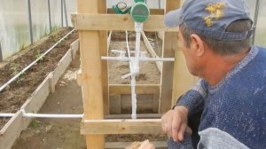 Теплица с автоматическим поливом и вентиляцией